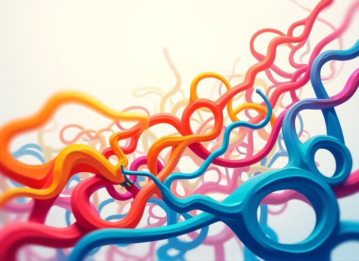 Abstract image representing connection and growth